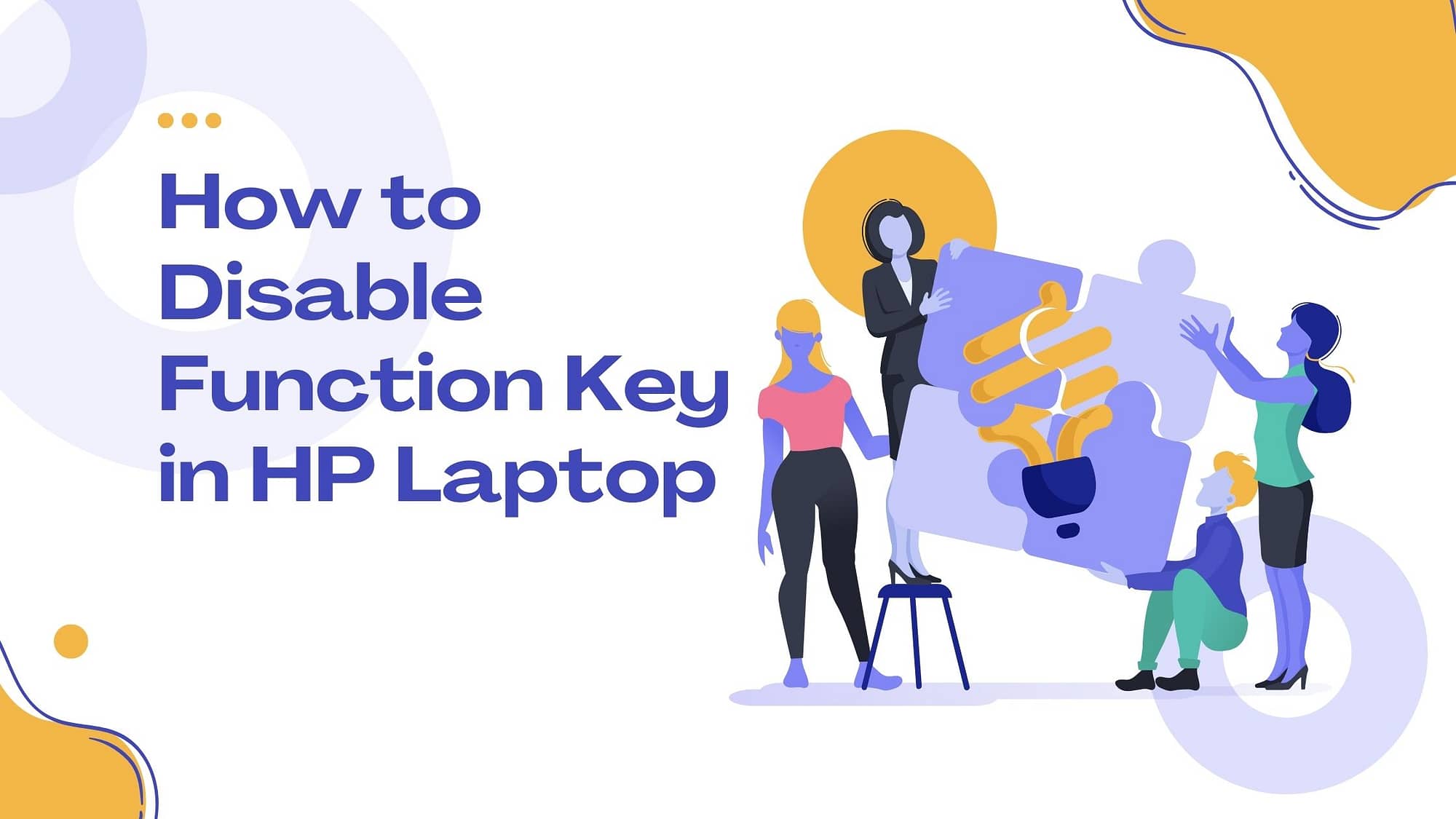 How to disable function key in hp laptop